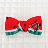 画像: スイカ模様＆スイカチャーム（ＪＤバレッタ）