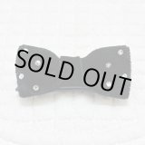 画像: 黒ベルベット×スワロフスキーラインストーン（ＪＤバレッタ）